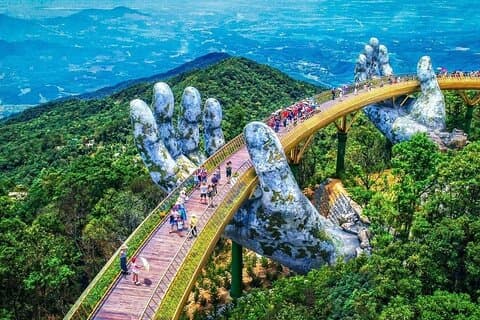 Bana Hills - Volledige dagtour met Golden Hand Bridge