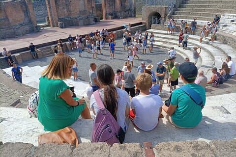 Visite guidée de Pompéi coupe-file pour les enfants et les familles par Maria