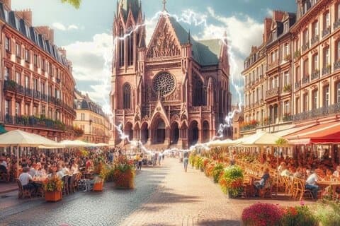 Mulhouse: Escape Game en Ciudad en equipo sobre el tema Magia