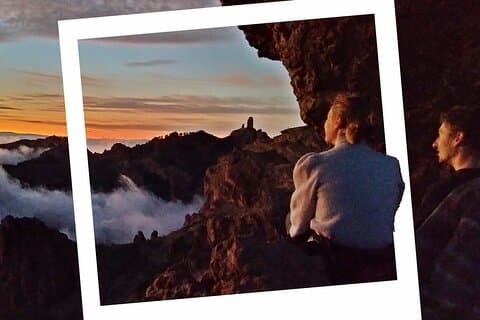 Sunset hike og Stargazing opplevelse i Roque Nublo fjellene