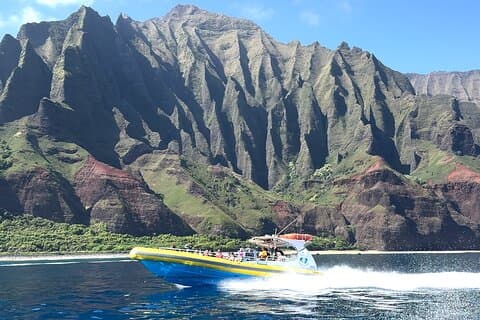 Kauai: Na Pali Coast Super Raft Snorkel äventyr
