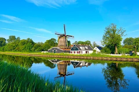 Bike Tour of Amsterdam Countryside and Villages, private guide