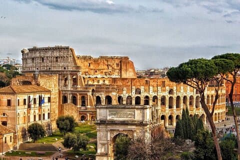 Colosseum, Forum og Palatine Hill liten gruppetur