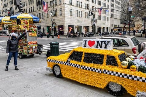 Visite à pied des temps forts de Noël à New York