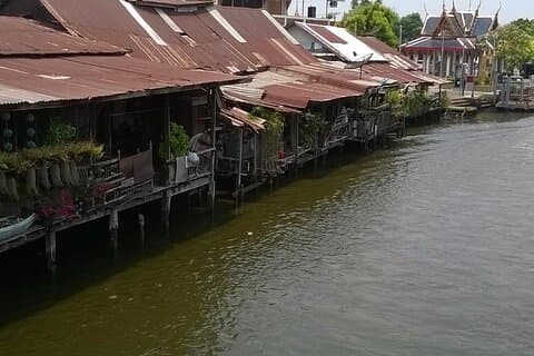 Passeio de barco de 2 horas no Canal de Bangkok