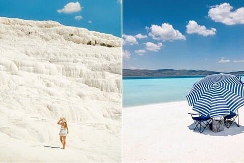 Antalya / Belek : Salda Lake & Pamukkale Tour With Thermal Pools