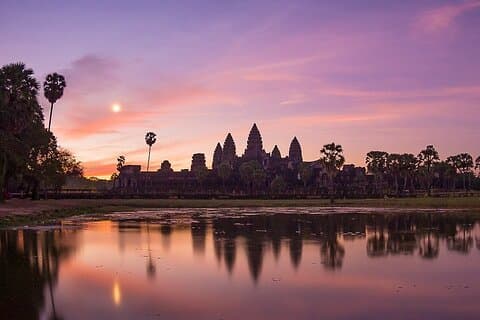 Excursão privada de dia inteiro Angkor Wat Sunrise & Sunset & All Must-See