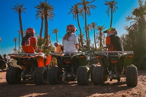 Marrakech: 2-timmars Quad Ride + 20-Min Camel Ride med Transfer