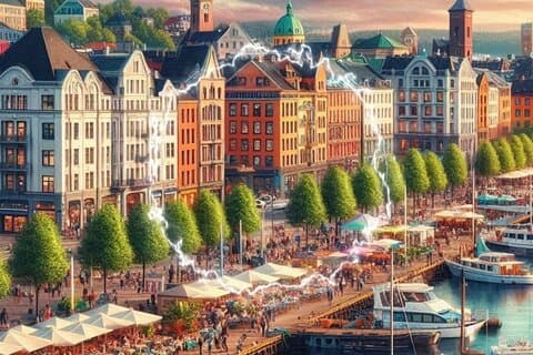 Escape Game thema magie in Team in de straten van Oslo
