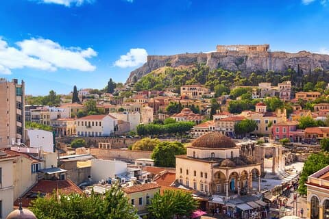Small Group: Athens Panoramic Tour & Plaka