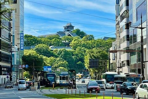 6-Hour Tour: Pick 2 – Kumamoto Castle, Castle Town, Suizenji Park