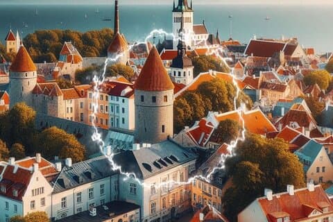 Escape Game buiten op het thema magie in Tallinn