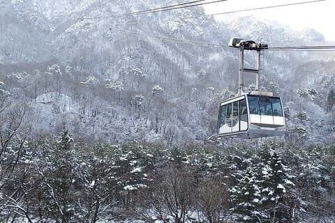 Seorak og Nami Island og Eobi Ice Valley fra Seoul
