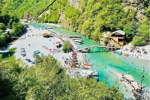 Shkoder to Komani Lake Day Trip and Shala River Boat Trip