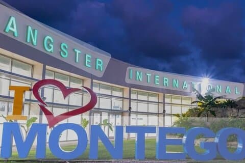 Transport fra Montego Bay flyplass til hoteller i Montego Bay