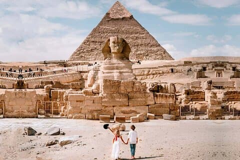 Small Group to Giza Pyramid & Egyptian Museum with Lunch-Hurghada