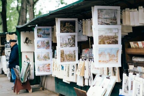 Paris i en dagstur med Van Option