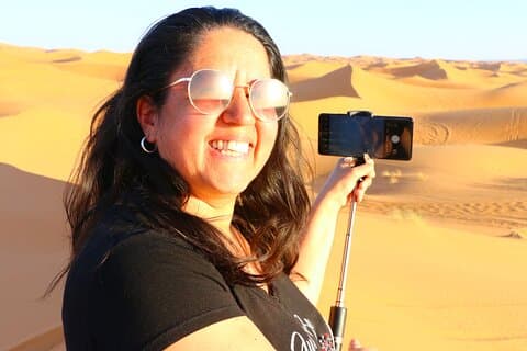 2 dagers privat tur fra Marrakech til Zagora-ørkenen: Glamping i Erg Lihoudi