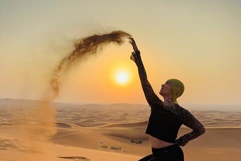 Prime Desert Safari oplevelse i Lehbab Red Dunes