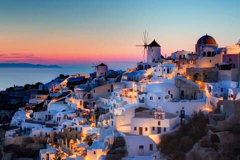 Komplett Santorini-tur