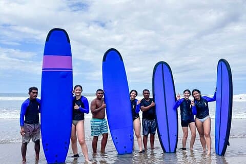 Bali Seminyak Beach Private Surf Lesson 2 Hour