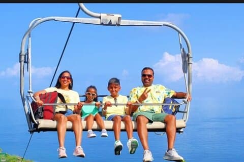Sky Explorer, Zipline, Bobsled e Raggamuffin 4 em 1 Experiência