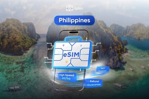 Philippines eSIM (3 à 30 jours. Jusqu'à 60 Go de données)