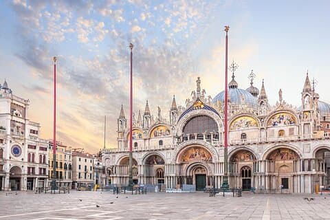Venedig: Dogepalatset och Markuskyrkans guidade tur