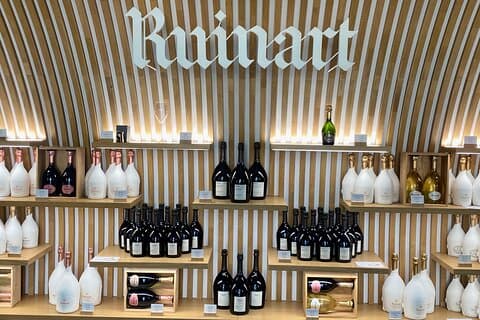 GRAND VINTAGE Ruinart Veuve Clicquot Champán privado de París