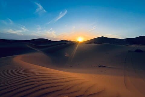 3-dages tur fra Marrakech via Merzouga ørkenen