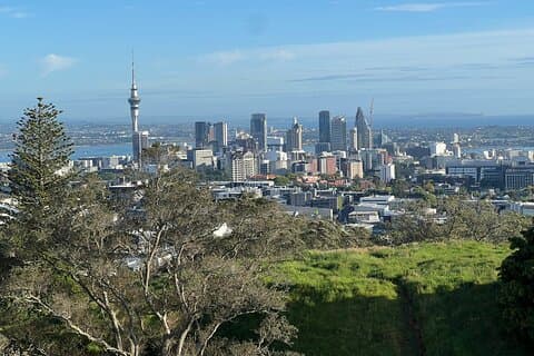Halvdags AUCKLAND CITY Highlights Tour med Hotel Pickup
