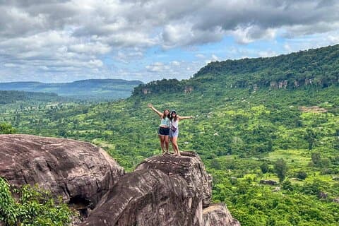 Phnom Kulen National Park & 1000 Lingas - Vattenfall
