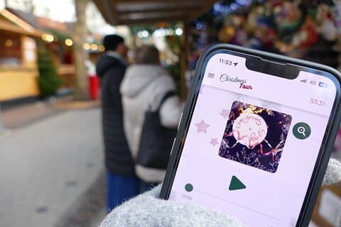 Uvanlig skattejakt på julemarkedene i Montpellier