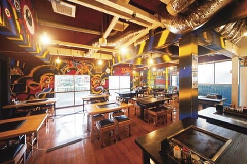 Galerie d'art Okonomiyaki Cuisine à Harajuku