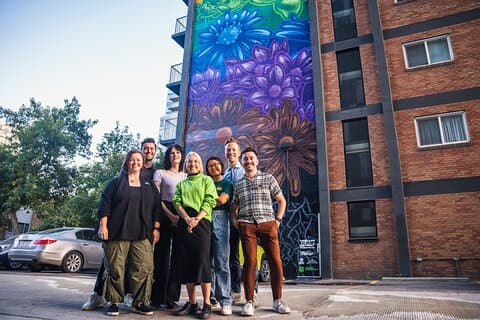 Il Connaught Mural Tour di Calgary