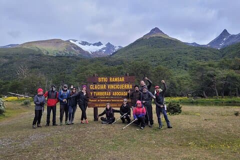 Vandring Vinciguerra-glaciären och Laguna de los Témpanos