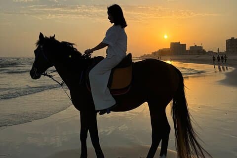 Equitazione sulla spiaggia Salalah