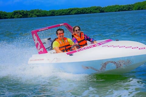 Rituel Maya + Excursion en bateau rapide + collations