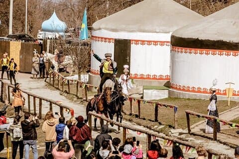 Almaty: Jeep Private Huns Ethno Village & Issyk Lake Day Tour
