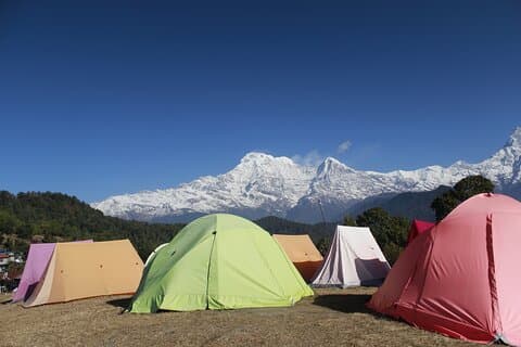 2 Tage Camping und Lagerfeuer im Australian Camp ab Pokhara