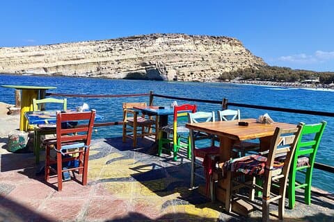 Matala Beach + Caves, Phaistos Palace & Southern Charm | Private