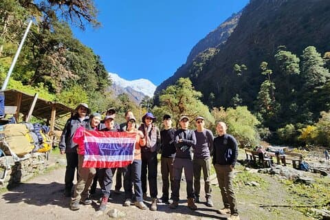 7 dages langtang tur