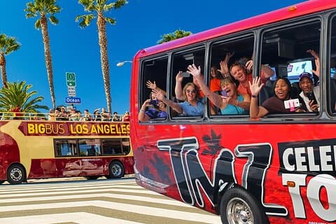 LA : Tour Hop-on Hop-off più TMZ Hollywood Celebrity Tour