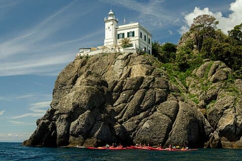 Portofino kajak tur