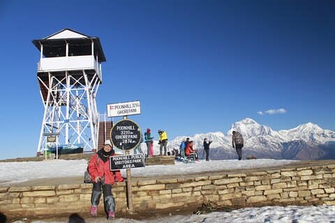 2 nachten Quick Poon Hill en Ghandruk Trek