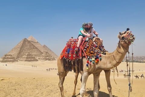 Visite privée, pyramides de Gizeh et musée égyptien