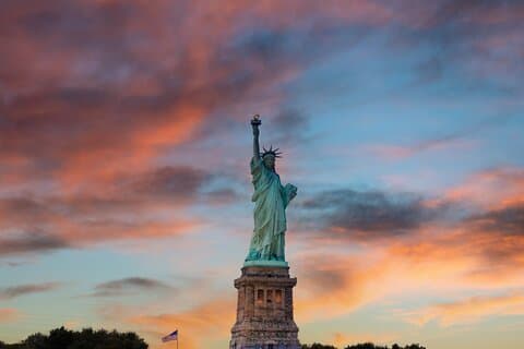 Circle Line : 1,5 timmes solnedgångskryssning i New Yorks frihetsgudinna