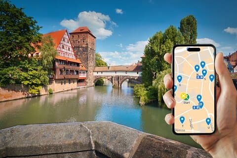 Selvstyret skurvognsjagt og byrally i Nürnberg