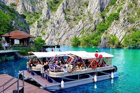 De Skopje: Matka Canyon, Mosquée peinte & Arabati Baba Tekke