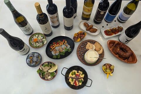 Lisboa vin og tapas med fem portugisiske viner og snacks